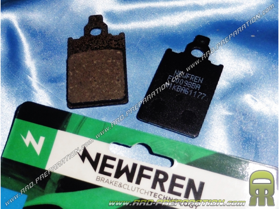 Plaquettes de frein NEWFREN arrière pour mécaboite MBK X-LIMIT et YAMAHA DT...