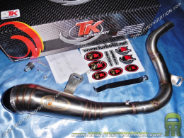 Pot d' échappement TURBOKIT TK GP H3 pour KTM DUKE 125 et 200cc 4T a partir de 2011