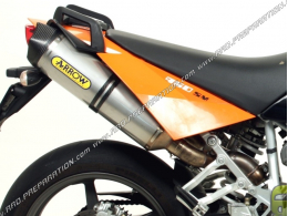 Silencieux (paire) ARROW RACE-TECH pour moto KTM 950 SM de 2006 à 2009