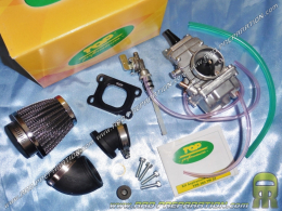 Kit completo de carburador TPR hyper racing MIKUNI TM24 para mécaboite minarelli am6 & DERBI euro 1 / 2 & 3