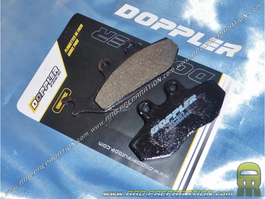 Brake pads for DOPPLER ARPILIA RS, MBK X-POWER, YAMAHA TZR 50, DERBI X-TREM, X RACE, GILERA DNA ...