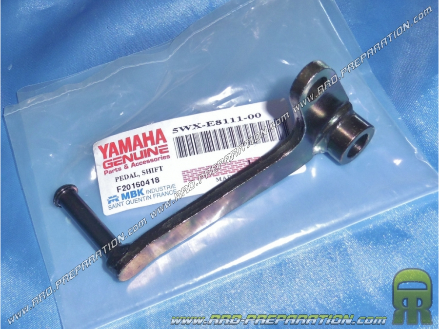 Selector de marchas original YAMAHA en acero negro para YAMAHA TZR 50cc de 2003 a 2012