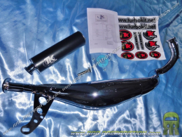 Escape TURBOKIT TK HYPER RACING Cromado para DERBI VARIANT START, 5, FURAX, ADVENTURE, REVOLUTION, URBAN, DS... 50cc