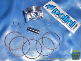 Piston Ø49mm pour kit 80cc POLINI Racing Fonte sur APRILIA, PIAGGIO, VESPA... scooter 50cc 4 temps