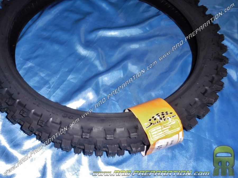 Pneu DELI TIRE 90/90 X 21" SB120 TT 54R ENDURO COMPETTION pour moto, mécaboite ...