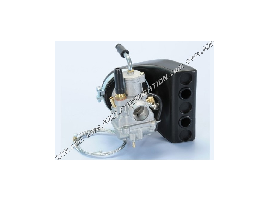 Kit carburador POLINI CP 17.5 con filtro de aire y cable especial para VESPA HP, FL2, SPECIAL, XL, PK 50 con tubo 16/16