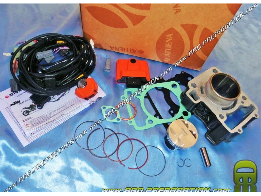 Kit 160cc Ø65mm ATHENA Racing con carcasa para KTM DUKE, 125cc 4T