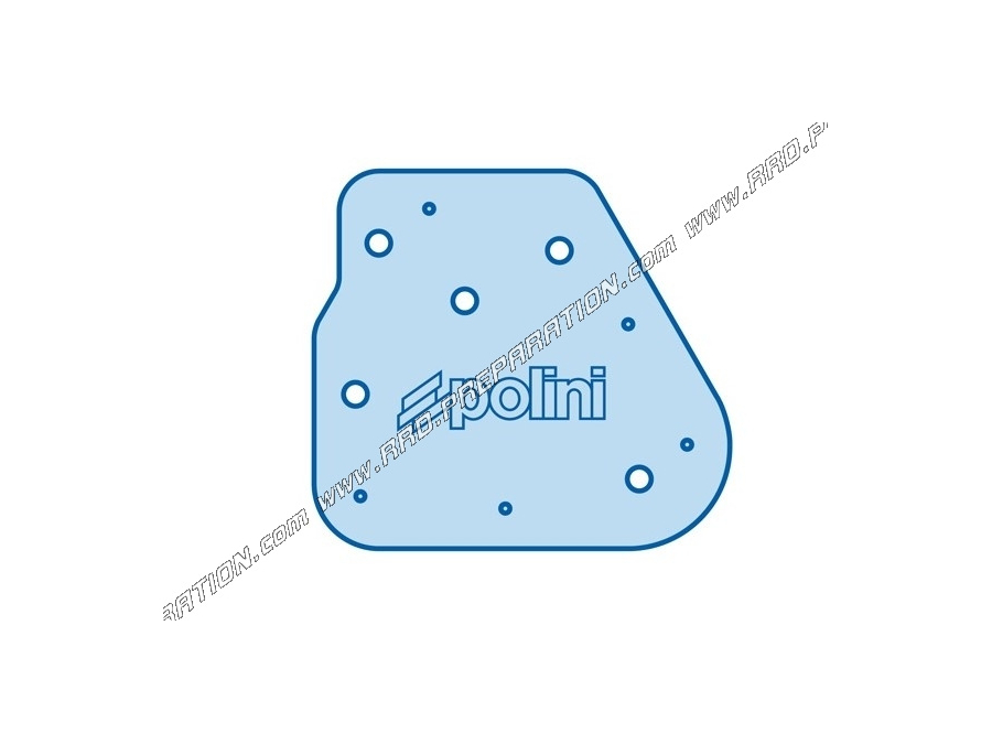 POLINI air filter foam for original air box scooter CPI ARAGON, HUSSAR, OLIVER, POPKORN, EXPLORER, KEEWAY F-ACT ...