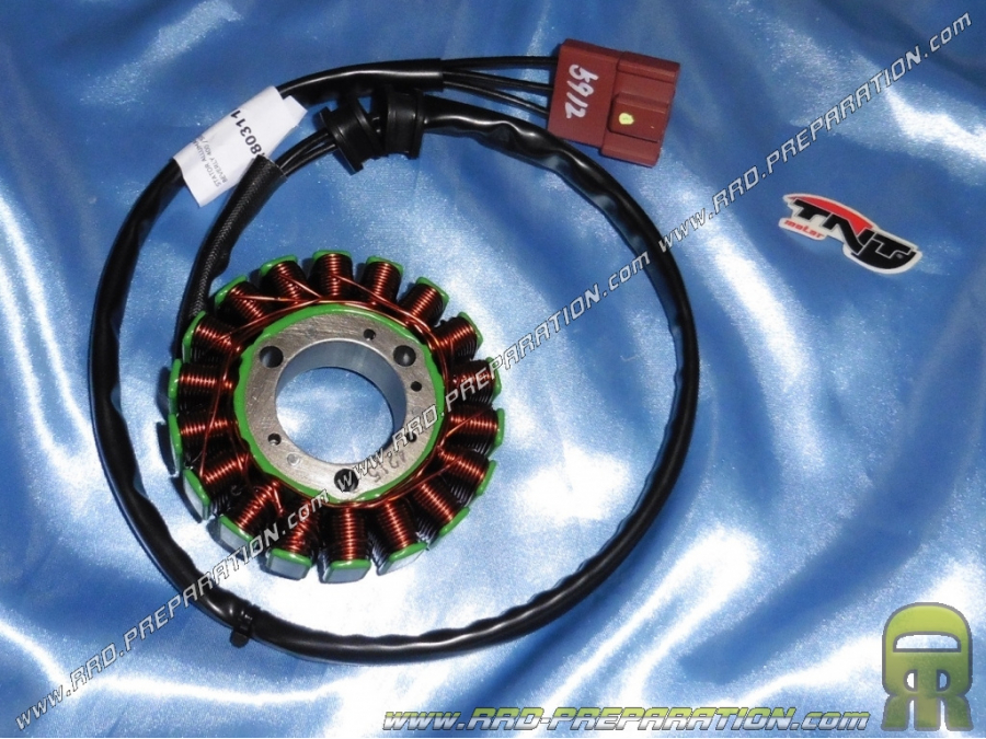 Ignition Stator TNT ORIGINAL for MAXI SCOOTER APRILIA, GILERA, MALAGUTI, PIAGGIO and PEUGEOT 400 and 500cc