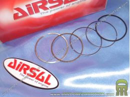 Set of rings and wiper Ø52mm for 124,6cc AIRSAL aluminum kit on YAMAHA X-MAX 125cc, 125cc YZF R, MBK CITYLINDER ...