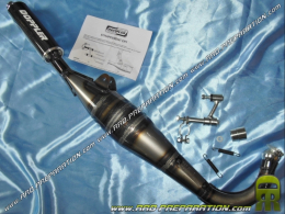 Exhaust DOPPLER ER1 carbon version of Peugeot 103 SP, MV, MVL, LM, Vogue ...