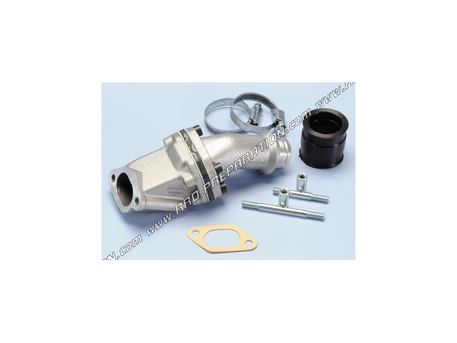 POLINI intake kit (pipe + valves) 24 flexible CP on VESPA 50 SPECIAL and 125 PRIMAVERA, ET3...