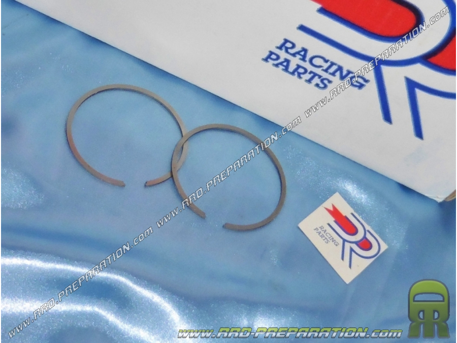 Segments DR Racing Ø57 X 2mm pour kit Ø57mm 130cc DR Racing sur scooter VESPA PRIMAVERA, PK, ETS, ET3, XL... 125cc 2T