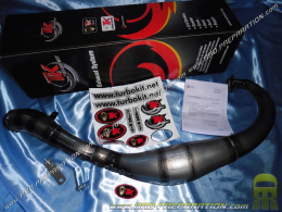 Pot d' échappement TURBOKIT TK GP passage bas pour APRILIA RS4, DERBI GPR 50cc 2010 à 2016