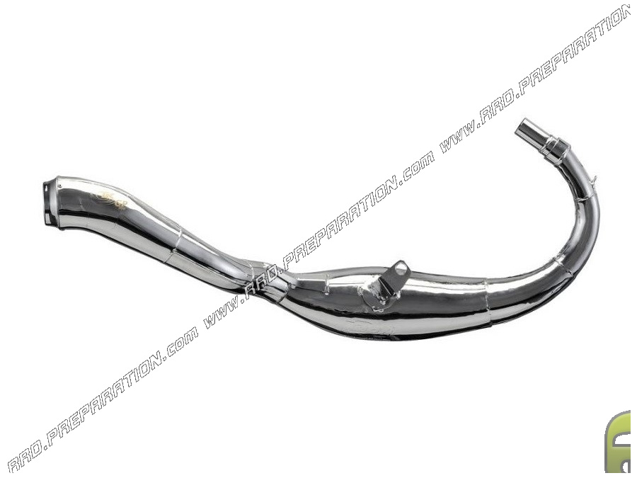 Escape TURBOKIT TK GP CROMADO paso bajo para APRILIA RS, DERBI GPR , FENIX, FDT, LOBITO... 50cc hasta 2010