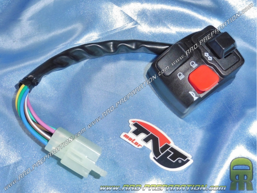 Commutateur / commodo TNT gauche pour MBK Booster, Stunt, YAMAHA Bw's, Next...