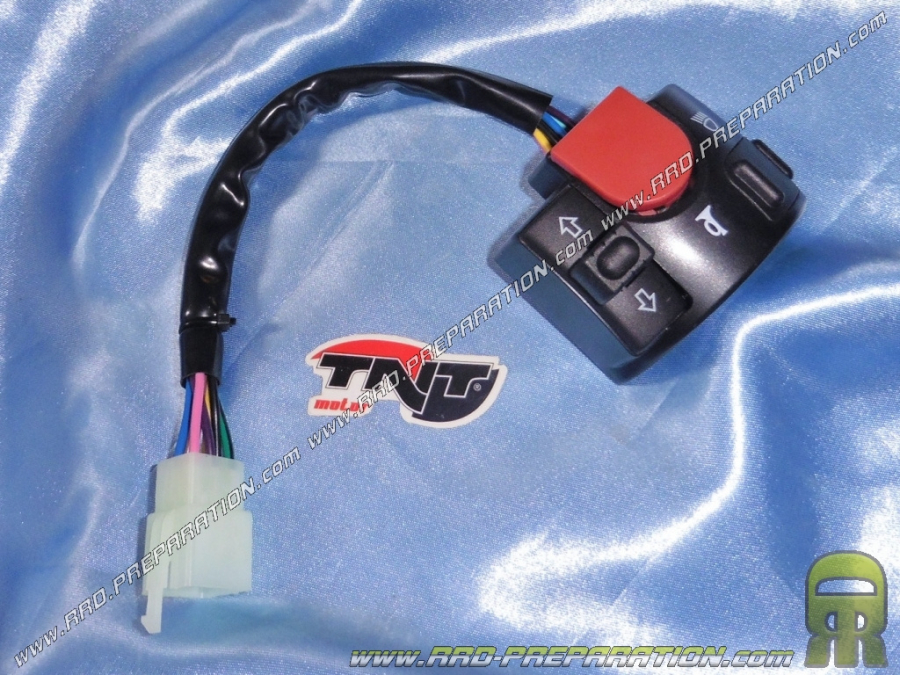 Interruptor TNT izquierdo / commodo para MBK Nitro, YAMAHA Aerox de 1997 a 2012