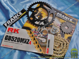 Kit chain FRANCE EQUIPMENT reinforced motorcycle HONDA CBR 125cc R ... from 2011
