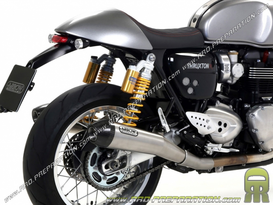 Pair of ARROW PRO RACING silencers for TRIUMPH THRUXTON 1200 and 1200R from 2016