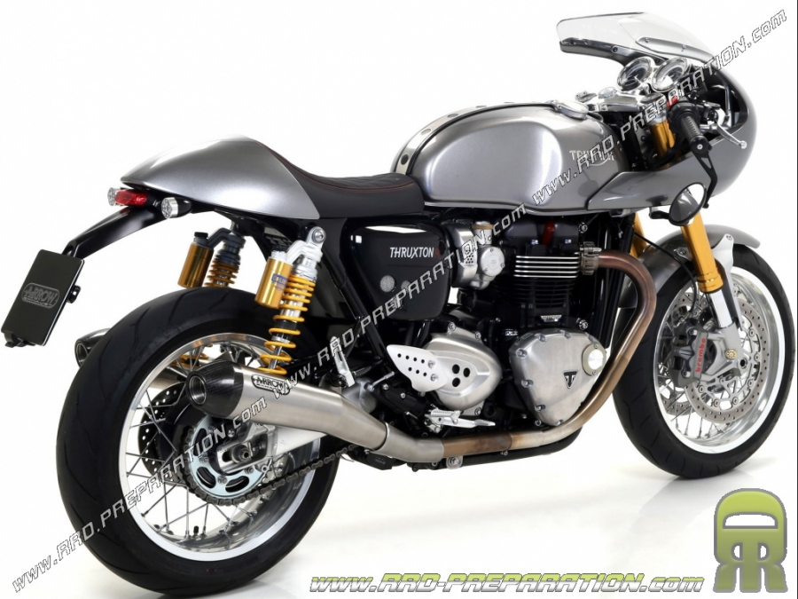 Ligne d'échappement complète ARROW PRO RACING pour TRIUMPH THRUXTON 1200 et 1200R a partir de 2016