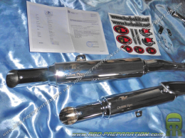 Escape TURBOKIT TK CUSTOM para moto JINLUN HIGHLANDER, MTR HOUSTON, VOLCANO... 125cc 4T TWIN modificada a 250cc