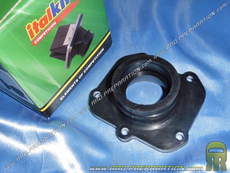 ITALKIT flexible de admision ITALKIT Ø36mm (fijacion 40 a 44mm) para ROTAX 122, 123, APRILIA RS 125cc... Motor derecho