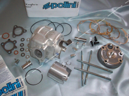 Kit 94cc Ø52mm POLINI BIG EVOLUTION for crankshaft long stroke 44mm minarelli horizontal liquid (nitro, aerox, ...)