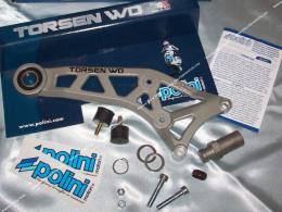 TORSEN WD swingarm reinforcement by POLINI Motori MINARELLI / YAMAHA Horizontal engine (nitro, aerox, ovetto, neos, ...)