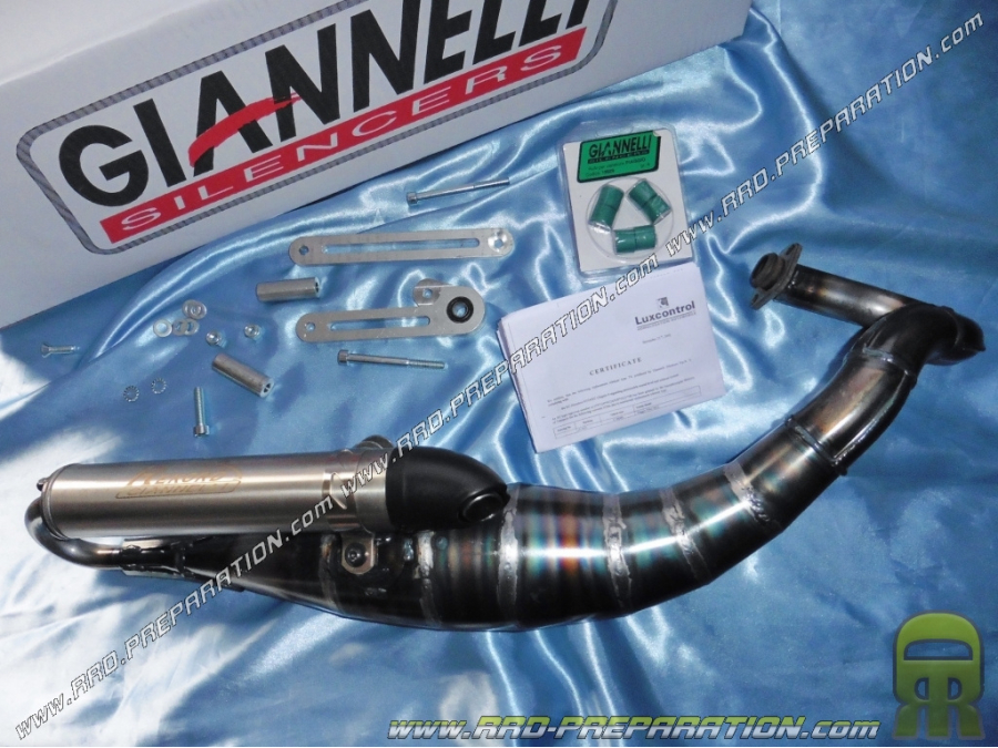 Exhaust GIANNELLI REKORD for scooter PIAGGIO / GILERA (Stalker, NRG mc2 ...)