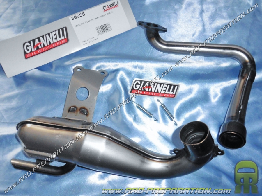 Exhaust GIANNELLI for Piaggio Vespa APE CORSA CORTA passage 50cc 102cc