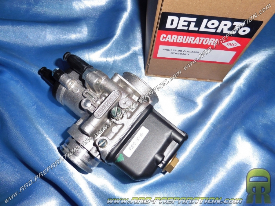 Carburateur de 28mm DELLORTO PHBH 28 BS 2 souple, starter a câble pour moto, moteur, quad... 4T 
