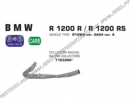 exhaust manifold ARROW Racing for BMW R 1200 R from 2011 to 2014