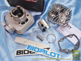 Kit 50cc Ø40mm aluminium BIDALOT pour scooter Peugeot horizontal air  (ludix, speedfight 3, new vivacity,...)