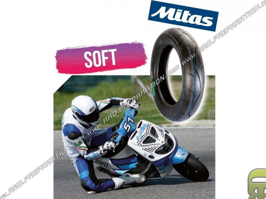 MITAS by POLINI soft racing slick 10 o 12 pulgadas