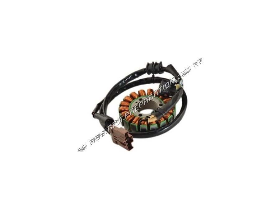 Stator d'allumage TEKNIX ORIGINE pour scooters PIAGGIO, GILERA, PEUGEOT, APRILIA 400 et 500cc (avec capteur)