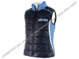 Veste zippée sans manche POLINI EVO Bleue homme taille aux choix