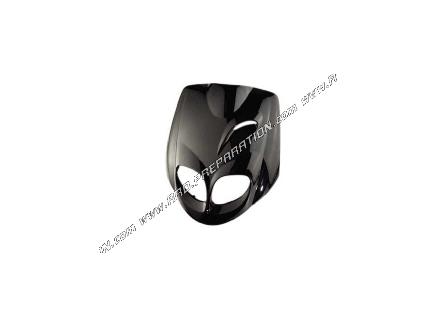 Front panel for PEUGEOT TREKKER / TKR scooter painted black