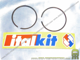 Juego de 2 segmentos Ø47 X ITALKIT GILARDONI para kit de 70cc en DERBI FENIX, FDS, FDT, SAVA NNAH... 50cc