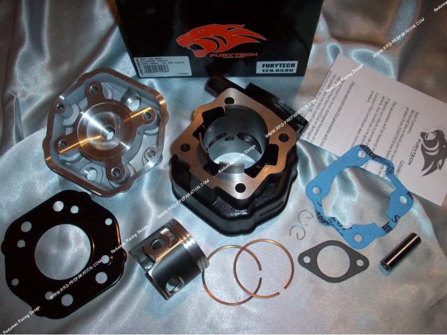 Kit 80cc high engine Ø50mm FURYTECH TOOBIG cast iron DERBI euro 1 & 2