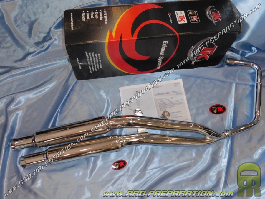 Exhaust TURBOKIT TK CUSTOM Motorcycle KYMCO ZING 125cc 4T