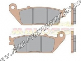 Front and rear brake pads for BMW 600 and 650 cc maxi-scooter