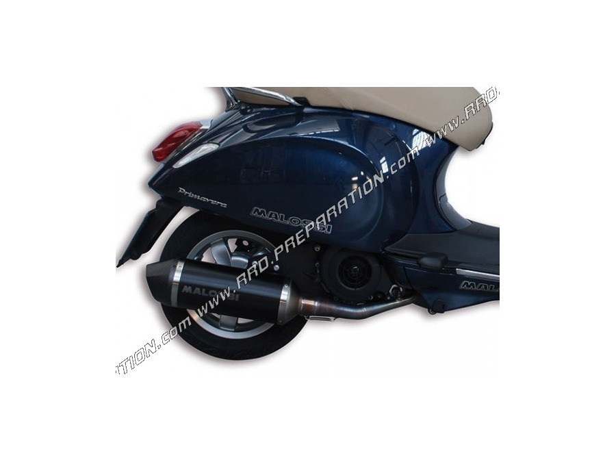 RX MALOSSI silencer for Maxi-Scooter VESPA 125 and 150 ie 4T LC