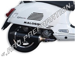 Silencioso RX MALOSSI para Maxi-Scooter VESPA 125, 200, 250, 300 ie 4T LC