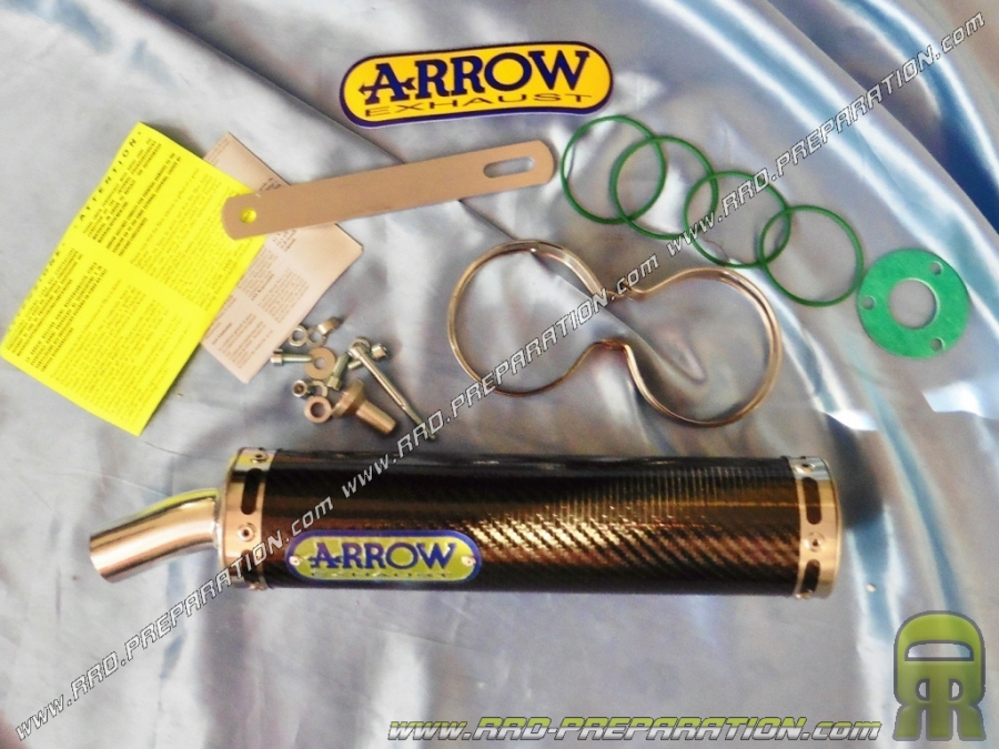 Silencioso (cartucho superior) ARROW Street para moto SUZUKI RGV 250 Gamma de 1991 a 1995