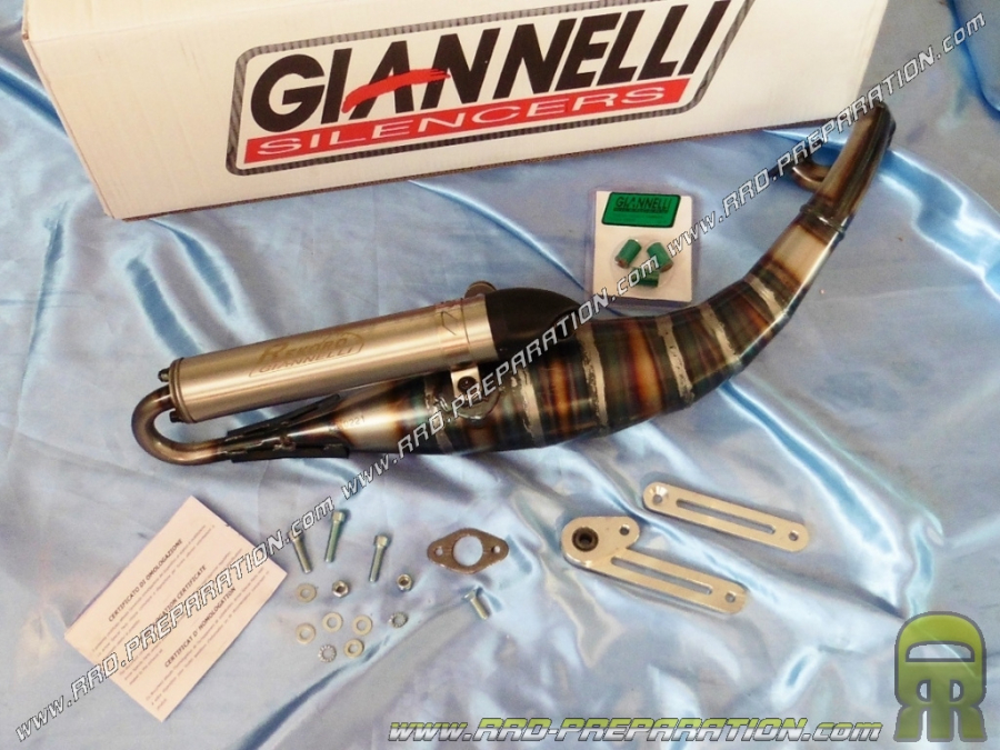 Giannelli 31605RK Silencieux Giannelli Record Minarelli Horizontal Yamaha Aerox MBK Nitro 