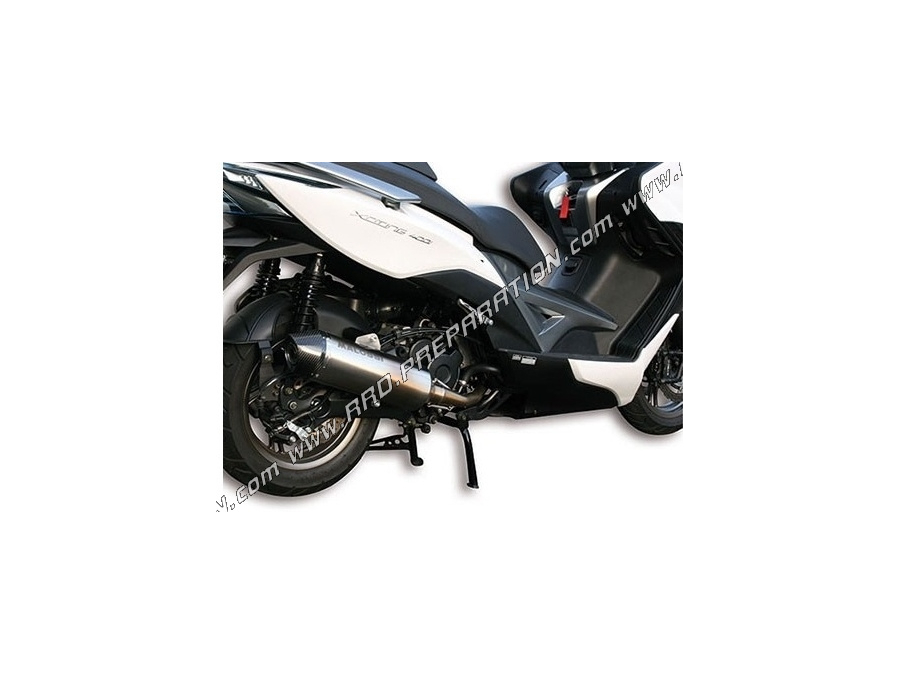 Exhaust RX MALOSSI for Maxi-Scooter KYMCO XCITING 250cc and XCITING R 300cc ie 4T LC