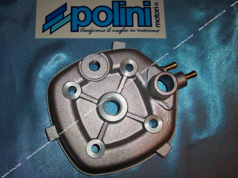 Culasse Ø47mm POLINI pour kit 70cc fonte normal / Racing Corsa sur scooter moteur minarelli horizontal liquide