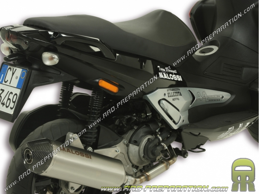 Escape RX MALOSSI para Maxi-Scooter GILERA RUNNER, ST 125cc, 200cc, VX 125cc y VXR 200cc ie 4T euro 3