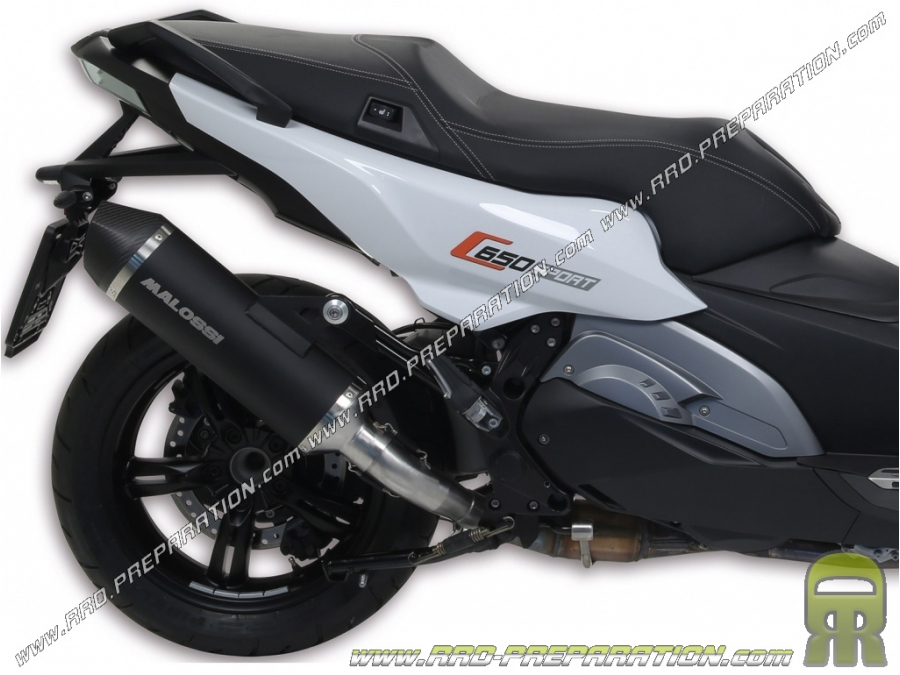 MALOSSI MAXI WILD LION silencer for Maxi-Scooter BMW C 650 ie from 2016