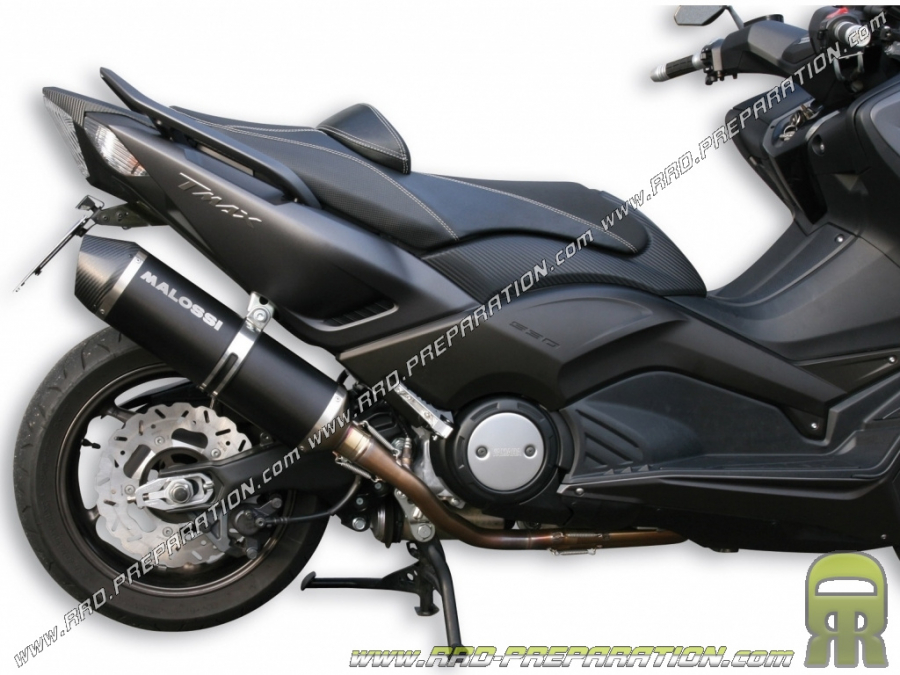 Pot d'échappement MALOSSI WILD LION pour Maxi-Scooter YAMAHA T MAX 530cc ie 4T LC de 2012 à 2016